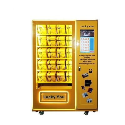 Metal Vending Game Machine 80 Box Capacity Mystery Box Game Vending Device