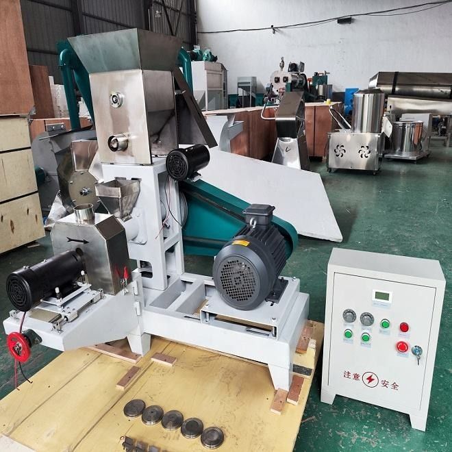 Otomatik pirinç mısır patates yapma makinesi patatesli atıştırmalıklar için atıştırmalık gıda ekstrüder