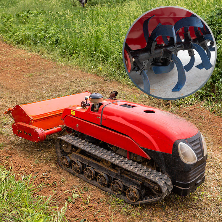 32HP 4WD Gear Drive Çiftlik Traktörü Kompakt Orchard Crawler Mini Traktör CE Sertifikalı