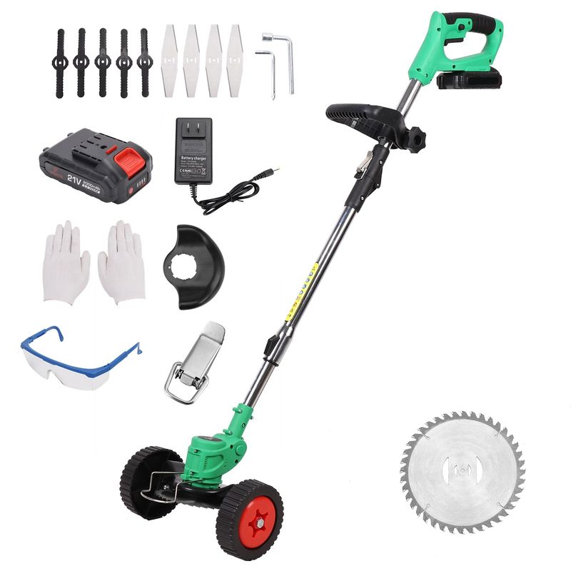 Kablosuz Pilli Çim biçme makinesi 173CC Motoru 1200W Düzenlenebilir Kesme Yükseklikleri