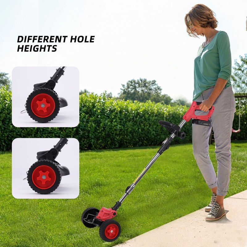 Kablosuz Pilli Çim biçme makinesi 173CC Motoru 1200W Düzenlenebilir Kesme Yükseklikleri