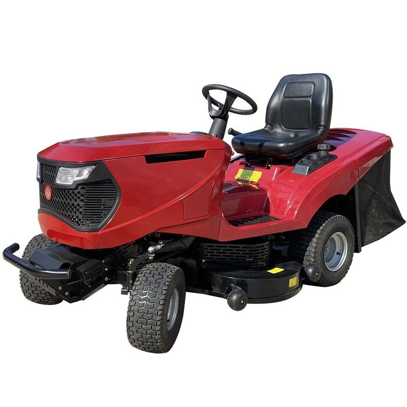 Benzinle çalışan çim biçme makinesi 725CC motorlu 4IN Max Cutting Height 1600W motorlu