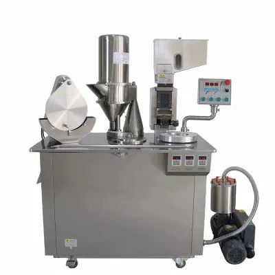 Boyut 4 Boyut 5 Toz kapsül doldurma makinesi 10000-25000pcs/Saat Hız