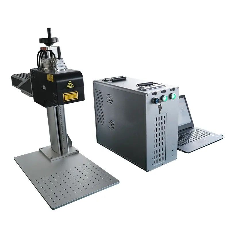 100W Mopa JPT Renkli 3D Dinamik Odaklayıcı Lazer İşaretleme Makinesi