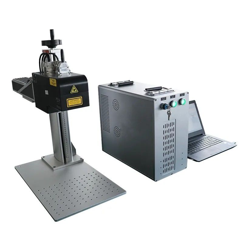 100W Mopa JPT Renkli 3D Dinamik Odaklayıcı Lazer İşaretleme Makinesi