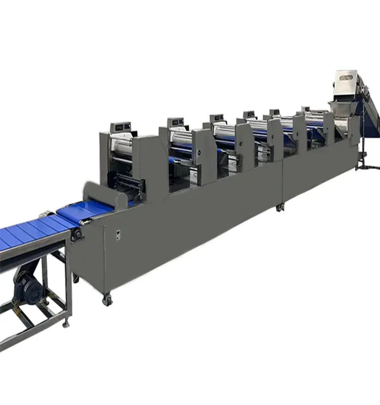 Çok fonksiyonel Noodle Yapma Makinesi 300kg/h Üretim Kapasitesi Motor Çekirdek Bileşenleri