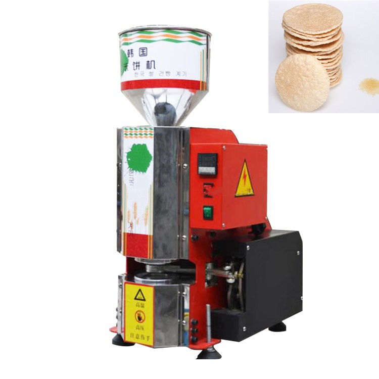 Kore Pirinç Kek Makinesi / Atıştırmalık Yiyecek Hızlı İnce Pirinç Kek Makinesi