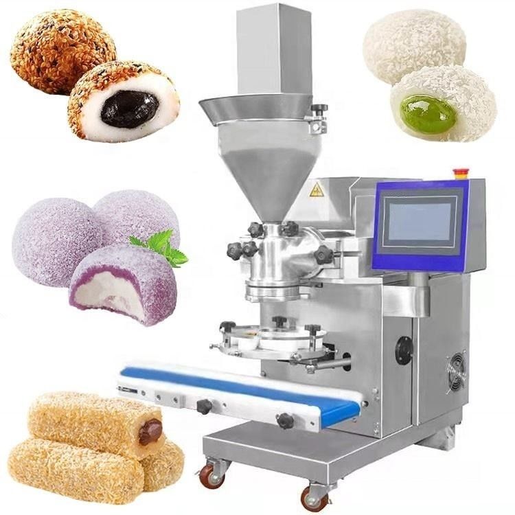 Fabrika küçük kalıplama şekillendirme işlemcisi mini Mochi dondurma makinesi Mochi şekillendirme makinesi