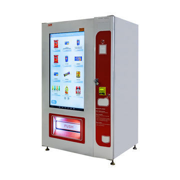 Özel dokunmatik ekran kullanıcı arayüzü, uzaktan yönetilen dijital ile kapalı serbest ayakta akıllı reklam LCD ekran satış makinesi