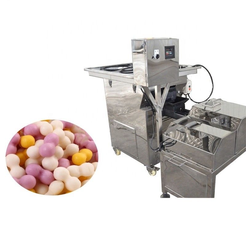 Küçük Atıştırmalık Makinesi Otomatik Baharatlı Pirinç Kek Tteokbokki Topokki Yapma Makinesi Satılık