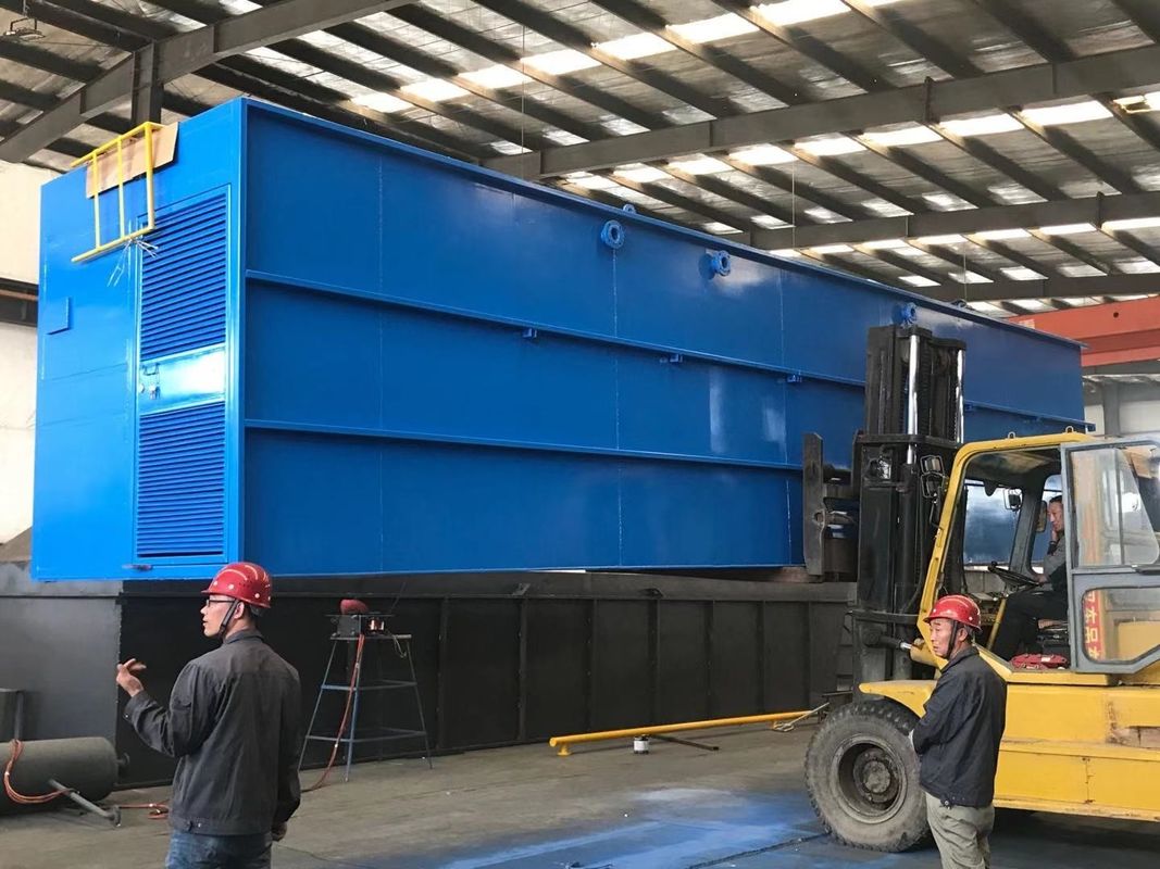 Konteynerli Kompakt Mbr Küçük Endüstriyel Paket Paketlenmiş Atık Su Arıtma Tesisi Belediye Kanalizasyon Arıtma Ekipmanı