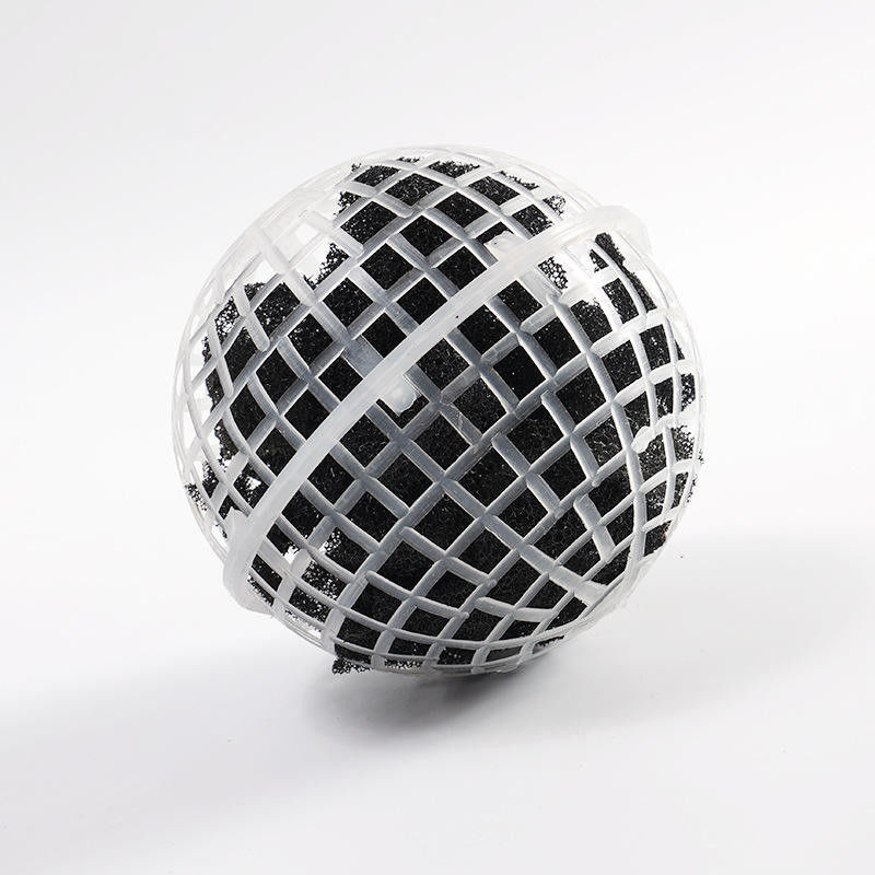 Pp Biofilm Polyurethane Aerobik Filtre Malzemesi Su Arıtma için Porous Suspension Ball Filler
