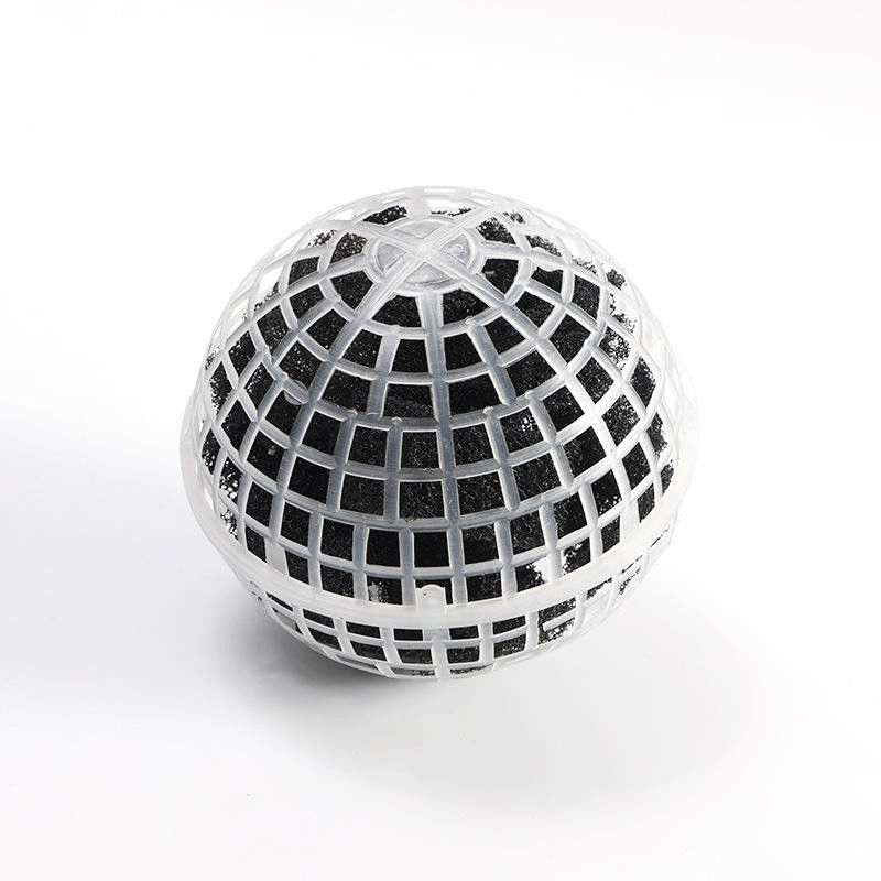 Pp Biofilm Polyurethane Aerobik Filtre Malzemesi Su Arıtma için Porous Suspension Ball Filler